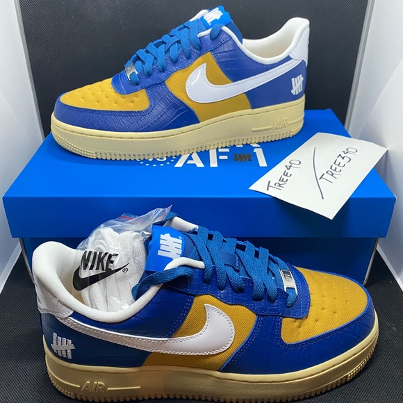 Nike Air Force 1 Low SP x Undefeated 5 on It Men's Size 7 DM8462-400 Deadstock